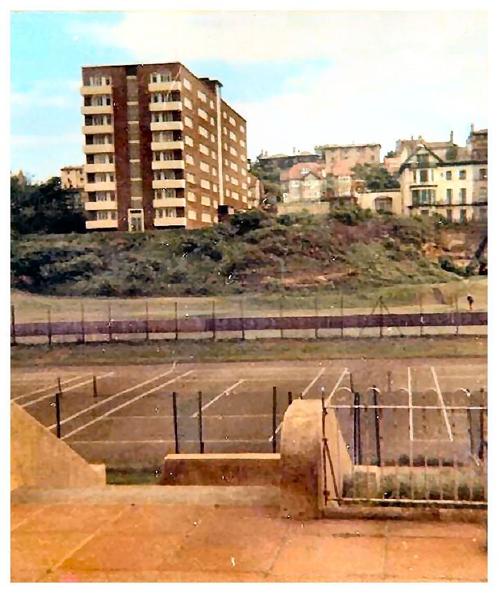A view of Portland Court & Montpellier Crescent, New Brighton, Wallasey
